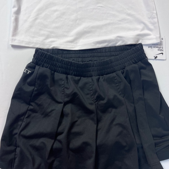 NIKE GIRLS 2-PIECE ALL DAY SKORT SET SIZE 6 - Picture 4 of 8